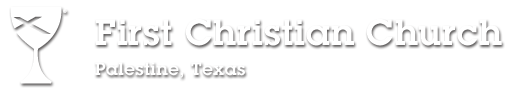 First Christian Church, Palestine Logo